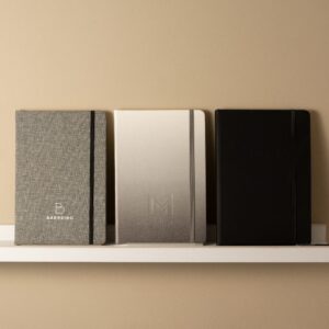 Libreta de tapa dura con papel premium