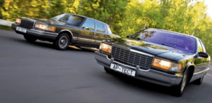Cadillac Fleetwood y Lincoln Continental