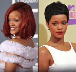 RIHANNA ANTES Y DESPUÉS