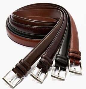 Cinturón de piel reversible
